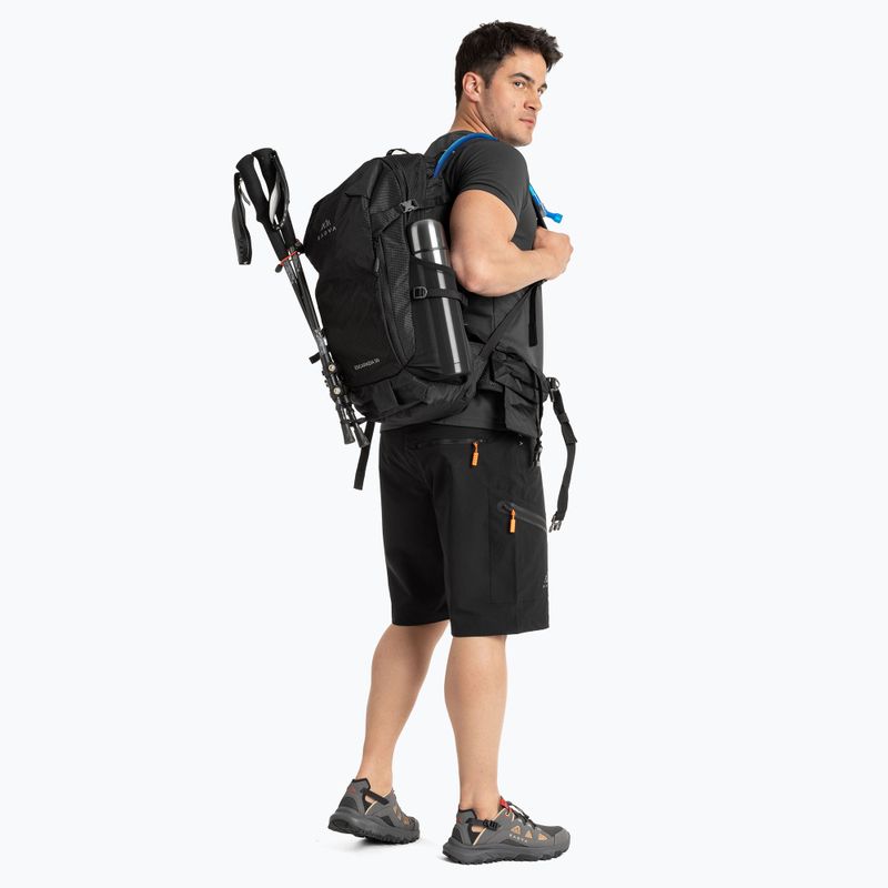 Turistický batoh KADVA Escapada 30 l čierny 17