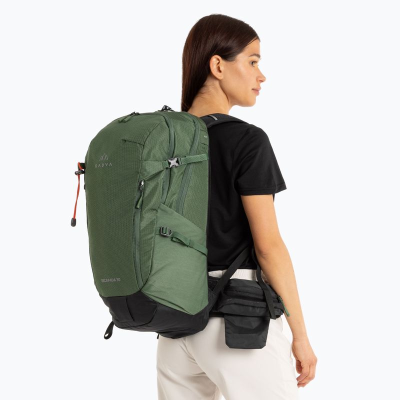 Turistický batoh KADVA Escapada 30 l green 22