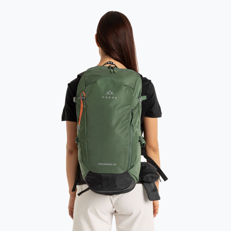 Turistický batoh KADVA Escapada 30 l green 24