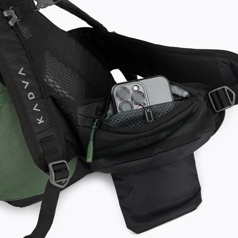 Turistický batoh KADVA Escapada 30 l zelený 9