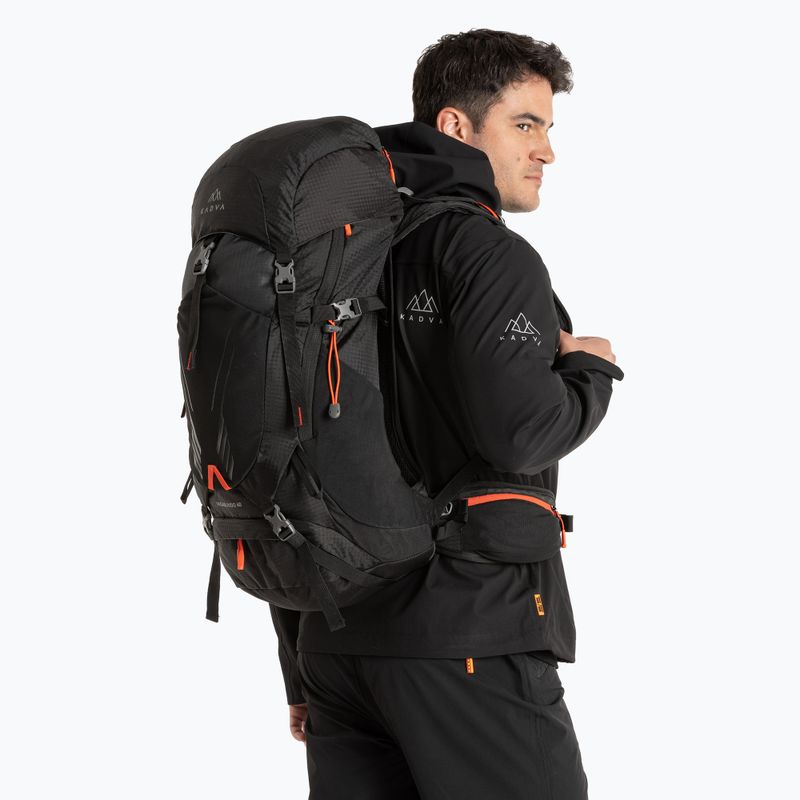 Trekkingový batoh KADVA Vagabundo 40 l čierny 2