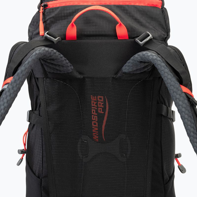 Trekkingový batoh KADVA Vagabundo 40 l čierny 6