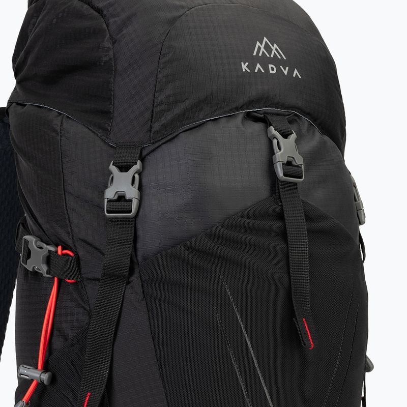 Trekkingový batoh KADVA Vagabundo 40 l čierny 8