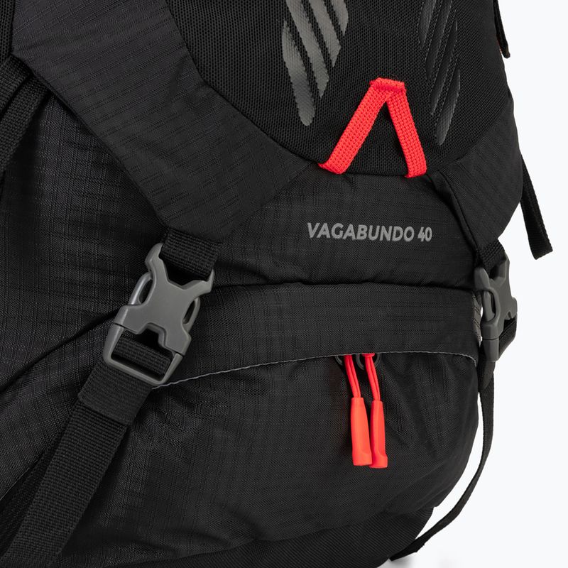 Trekkingový batoh KADVA Vagabundo 40 l čierny 9