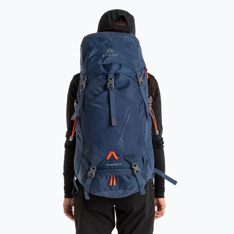 Trekkingový batoh KADVA Vagabundo 40 l modrý 22