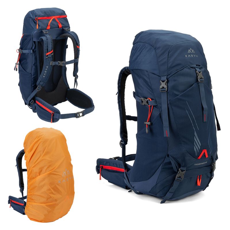 Trekkingový batoh KADVA Vagabundo 40 l modrý 23