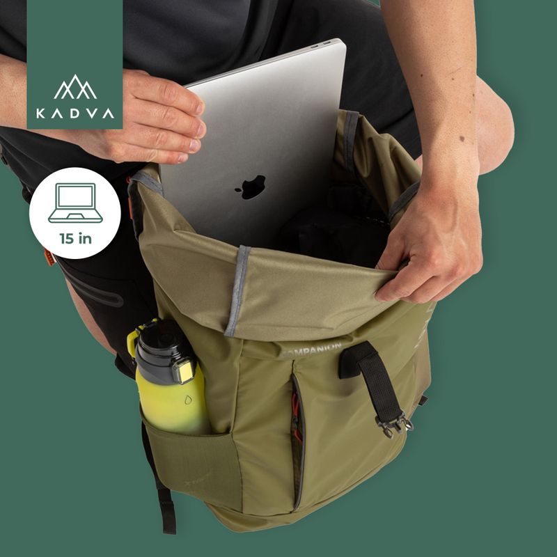 Mestský batoh KADVA Companion 20 l khaki 20