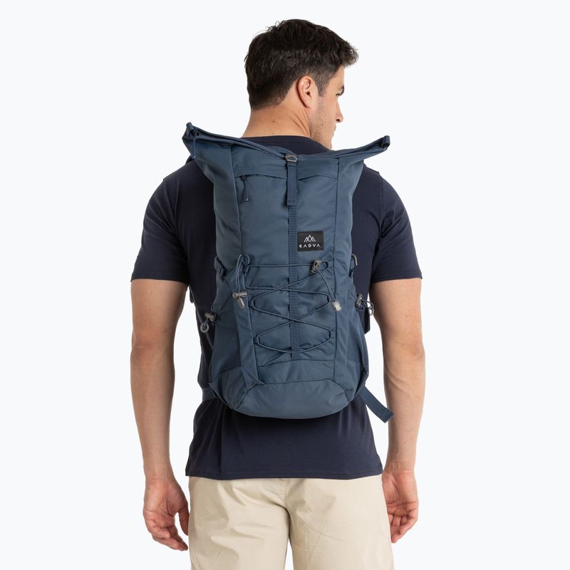 Mestský batoh KADVA CityQuest 22 l navy blue 11