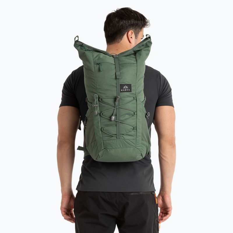 Mestský batoh KADVA CityQuest 22 l zelený 11