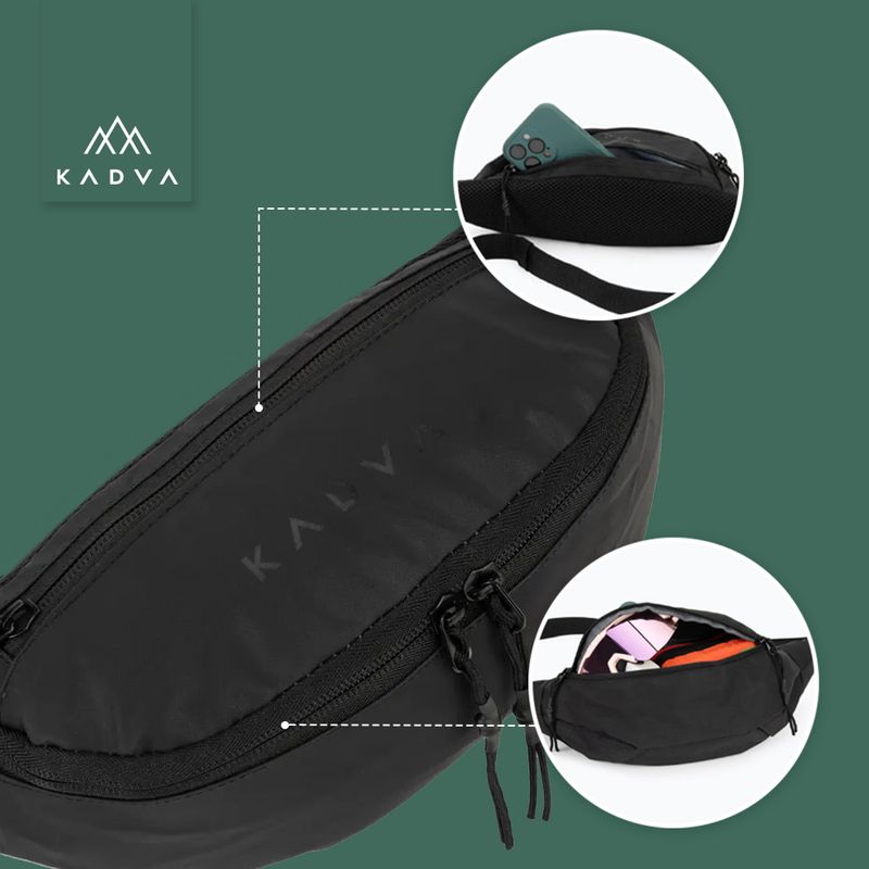 Ľadvinka KADVA Cangurera black 15
