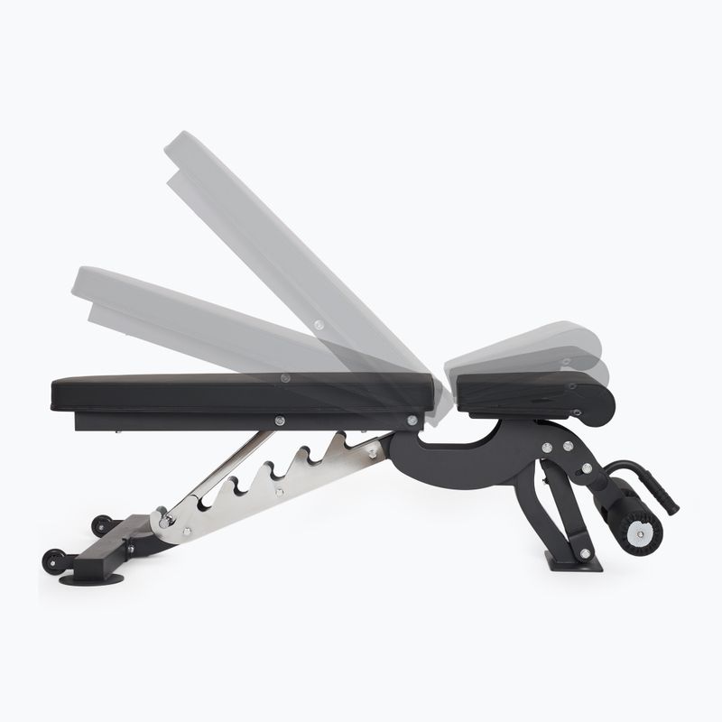 Tréningová lavica XTREXO Ajax čierna 7