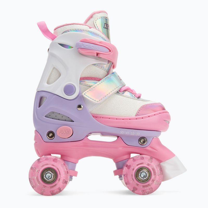 Detské kolieskové korčule ATTABO Diamond pink 2