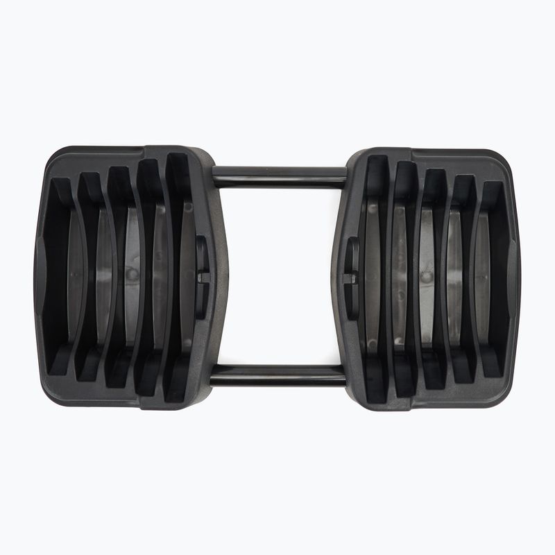 Nastaviteľný stojan na činku XTREXO + činka 2 v 1 TRX-ABD40 čierny 3