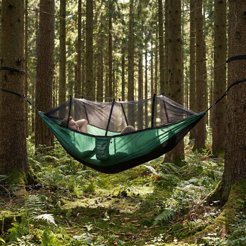 Hamak turistický KADVA Moskito zelený 10