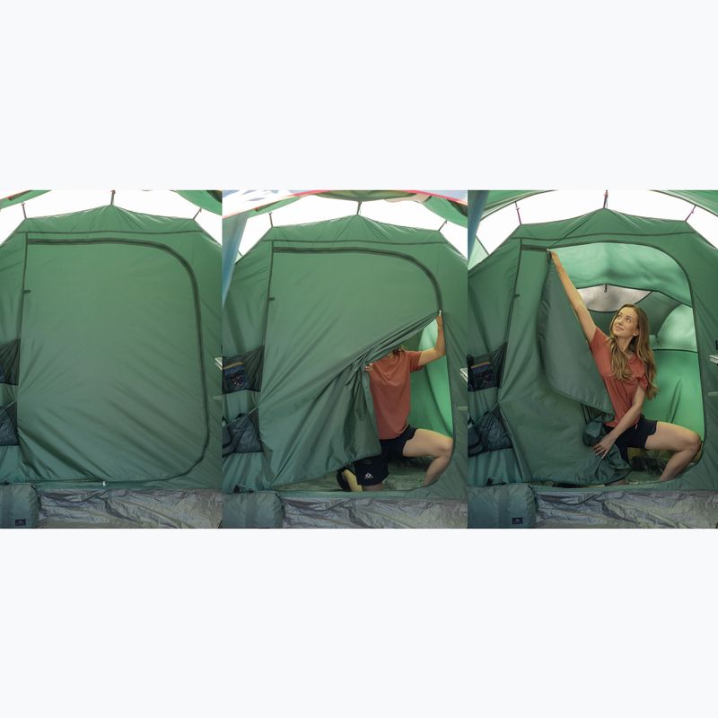 Stanový stan pre 4 osoby KADVA Kavio 4 zelený 5