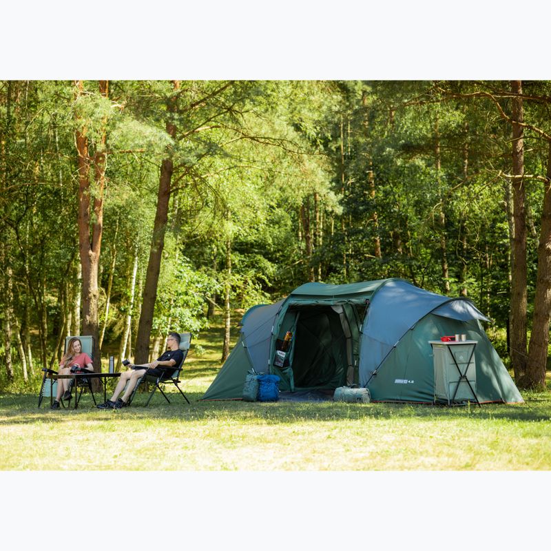 Kempingový stan pre 4 osoby KADVA Kavio 4.2 green 14