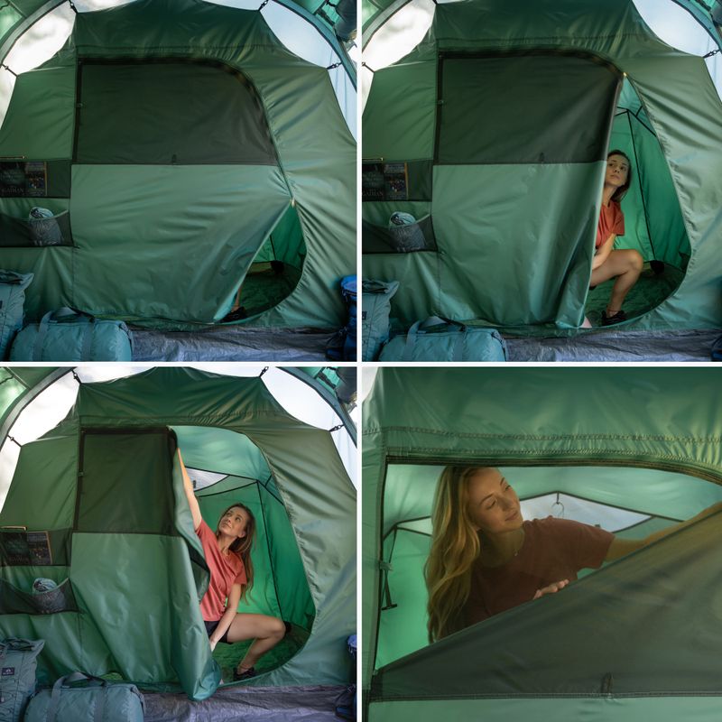 Kempingový stan pre 4 osoby KADVA Kavio 4.2 green 17