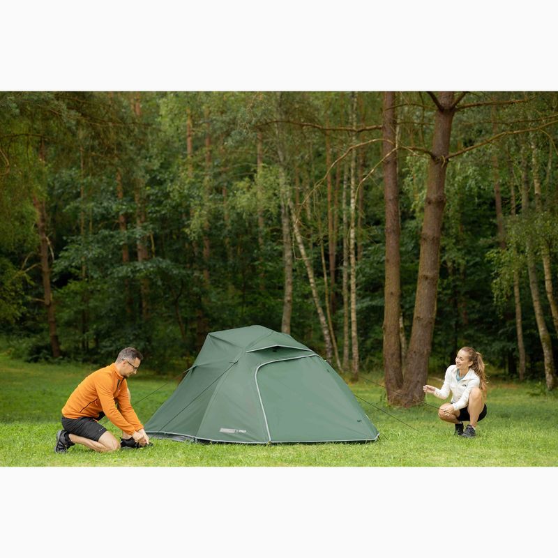 Kempingový stan pre 3 osoby KADVA Expedit 3 pro green 19