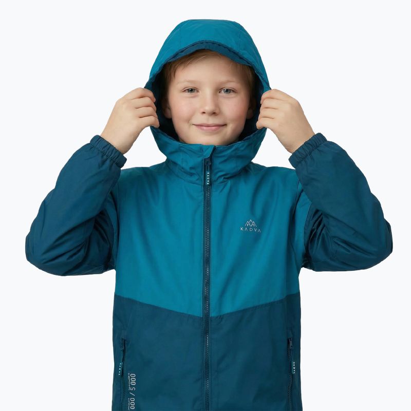 Detská bunda do dažďa KADVA Fory Jrb navy blue 5