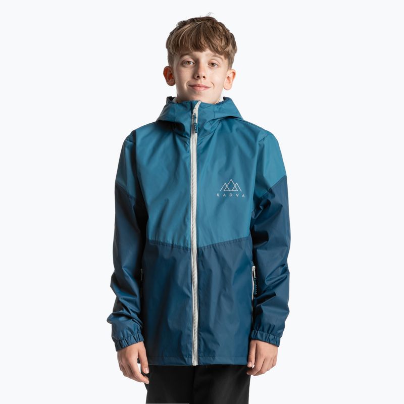 Detská bunda do dažďa KADVA Fory Jrb navy blue