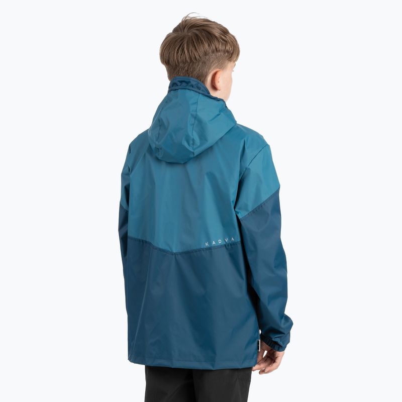 Detská bunda do dažďa KADVA Fory Jrb navy blue 2