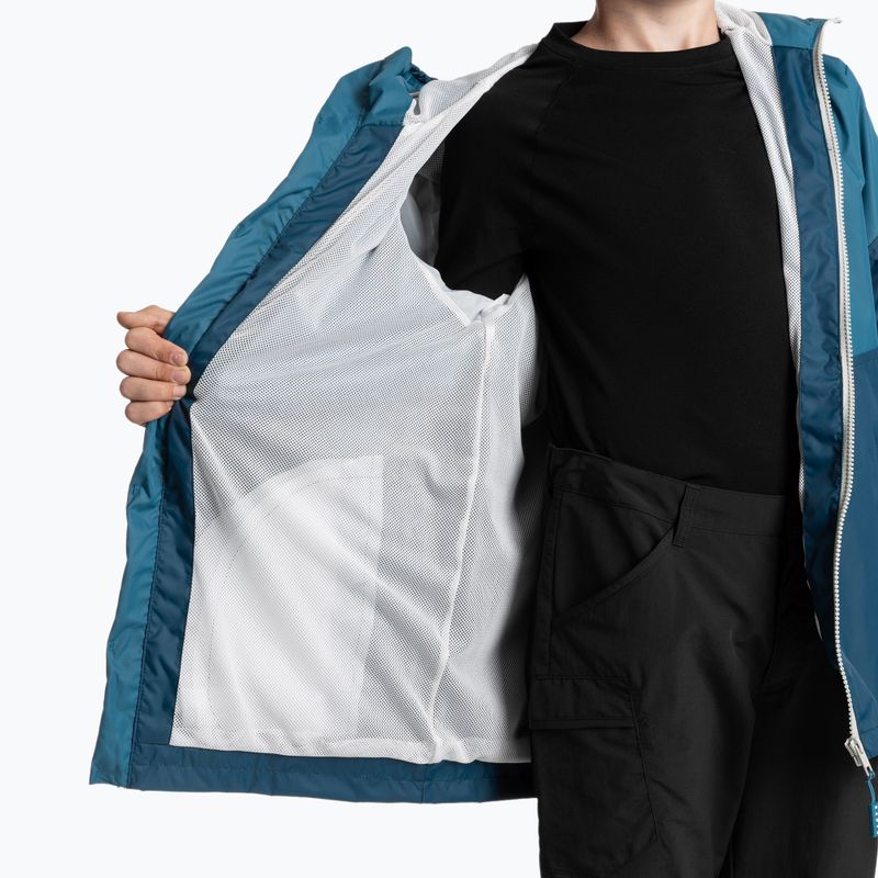 Detská bunda do dažďa KADVA Fory Jrb navy blue 7