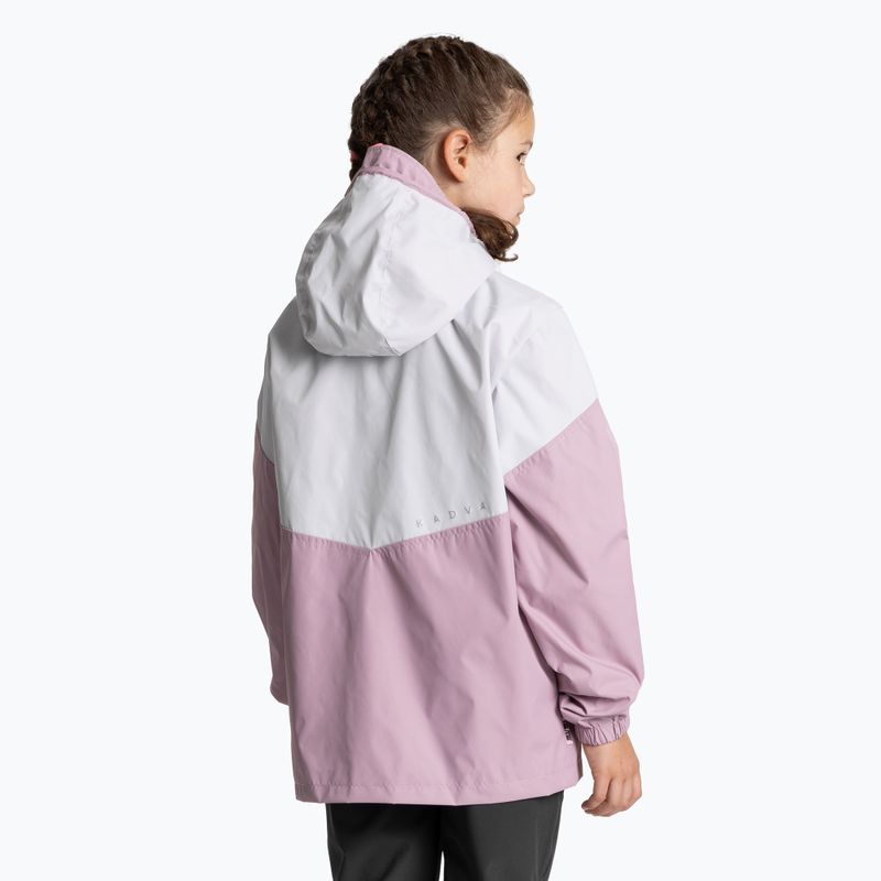 Detská bunda do dažďa KADVA Fory Jrg pink 2