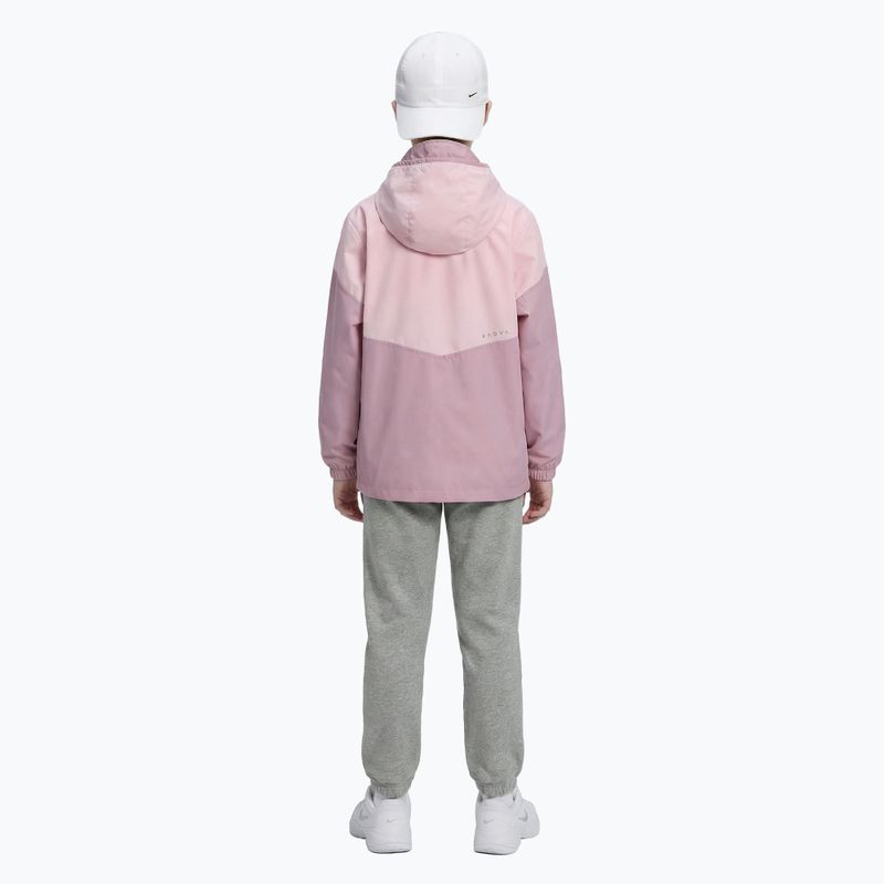 Detská bunda do dažďa KADVA Fory Jrg pink 2