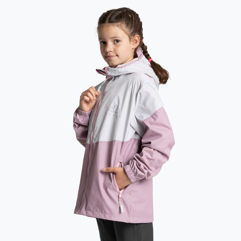 Detská bunda do dažďa KADVA Fory Jrg pink 3
