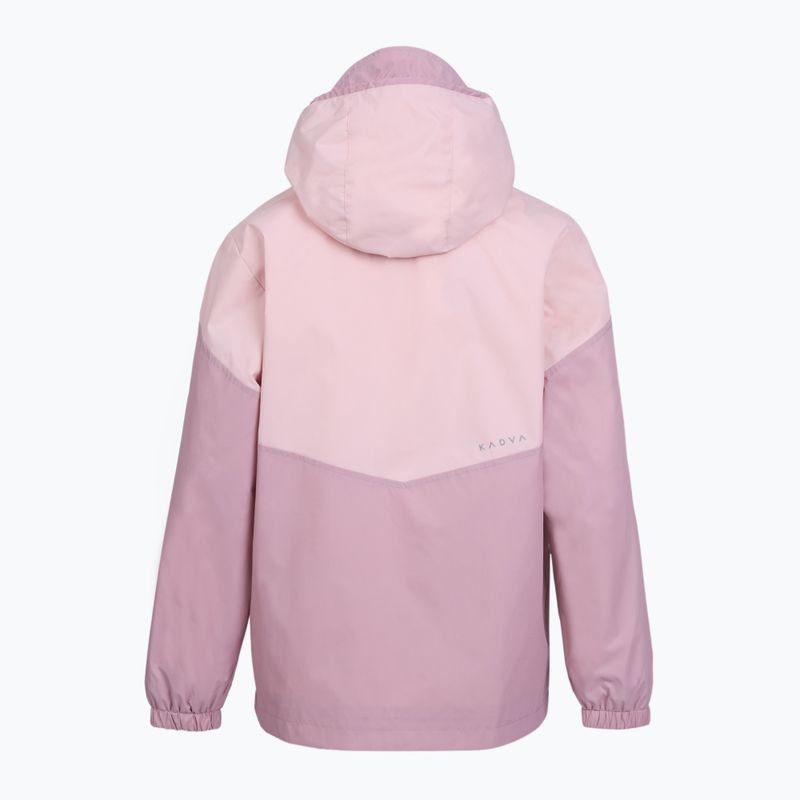 Detská bunda do dažďa KADVA Fory Jrg pink 12