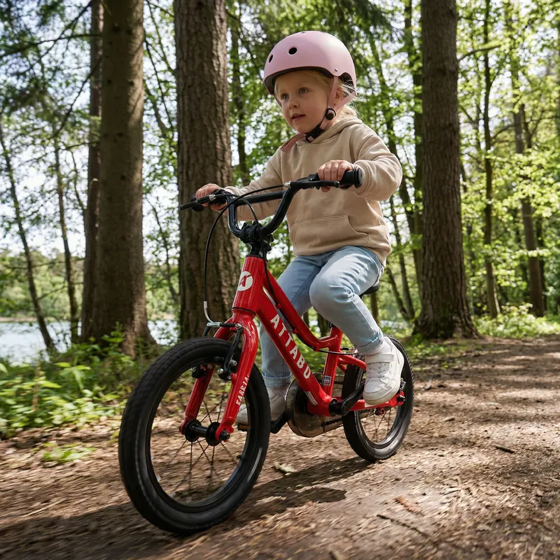 Detský bicykel ATTABO EASE 14" red 7