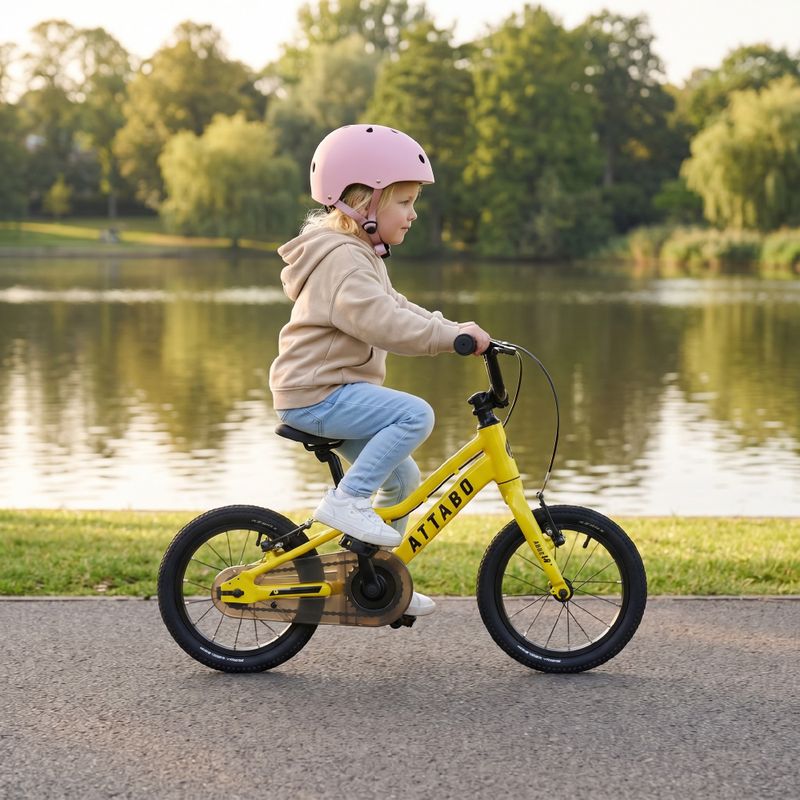 Detský bicykel ATTABO EASE 14" yellow 7