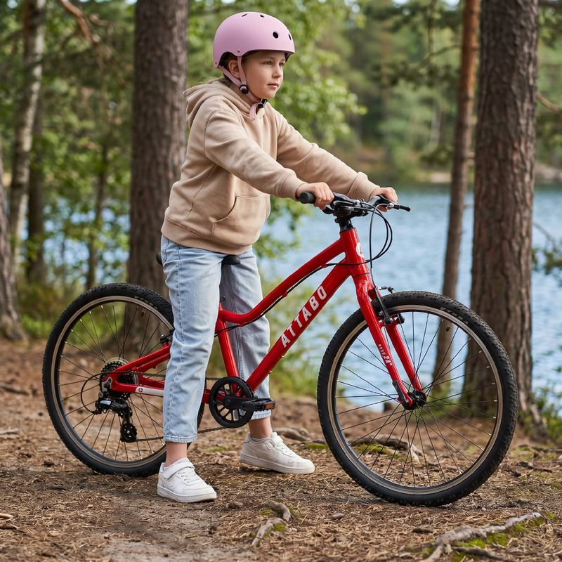 Detský bicykel ATTABO EASE 24" red 6