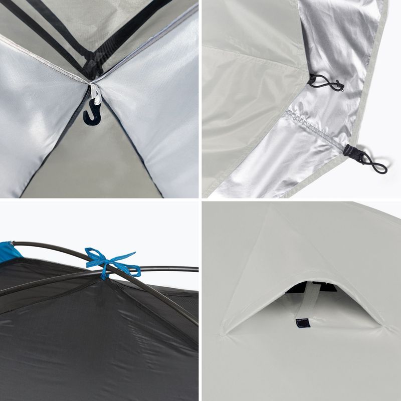 Kempingový stan pre 4 osoby KADVA CAMPdome 4 grey 5