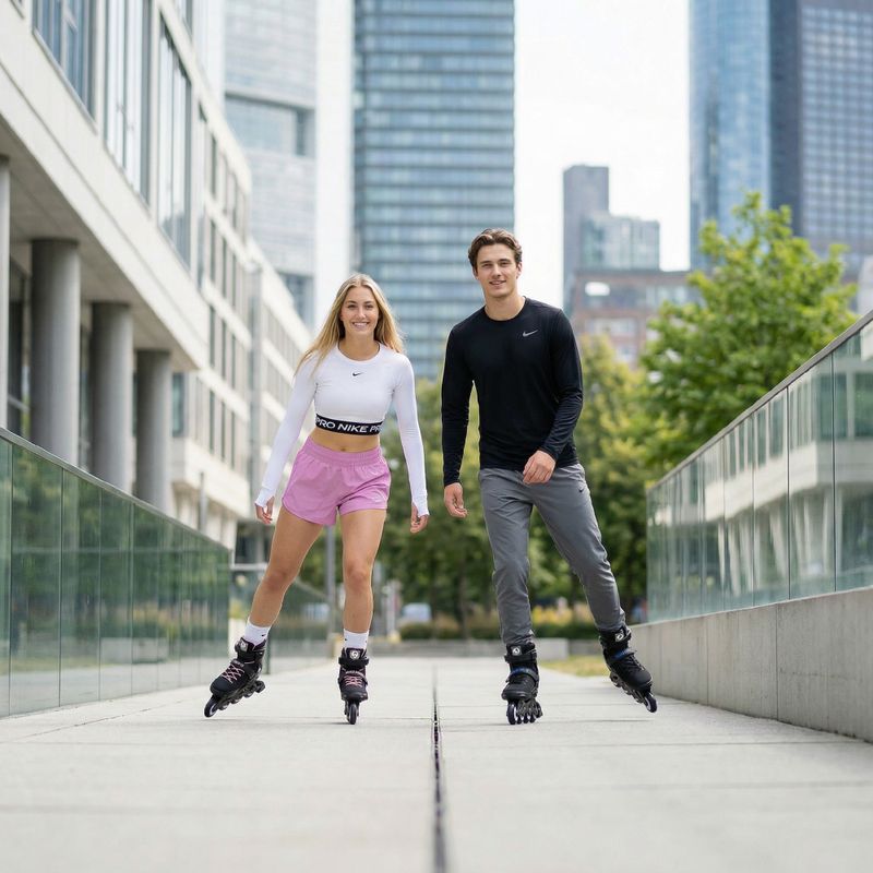 Pánske kolieskové korčule ATTABO Cyclone Alu blue 6