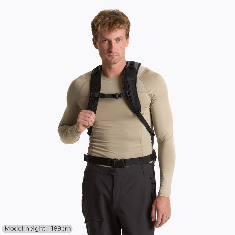 Turistický batoh KADVA Okole 25 l čierny 3