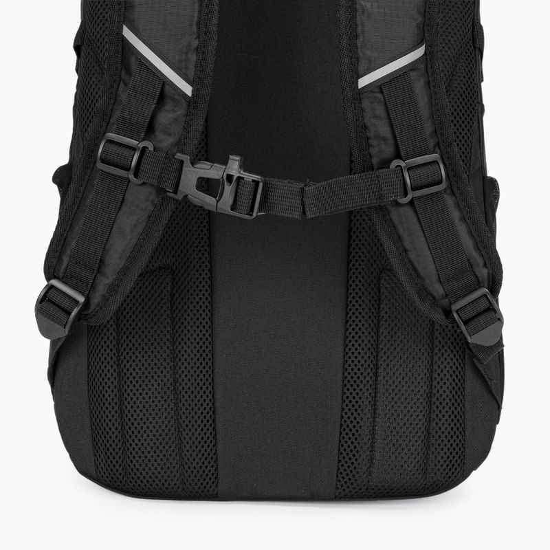 Turistický batoh KADVA vrecko na laptop 25 l čierny 5
