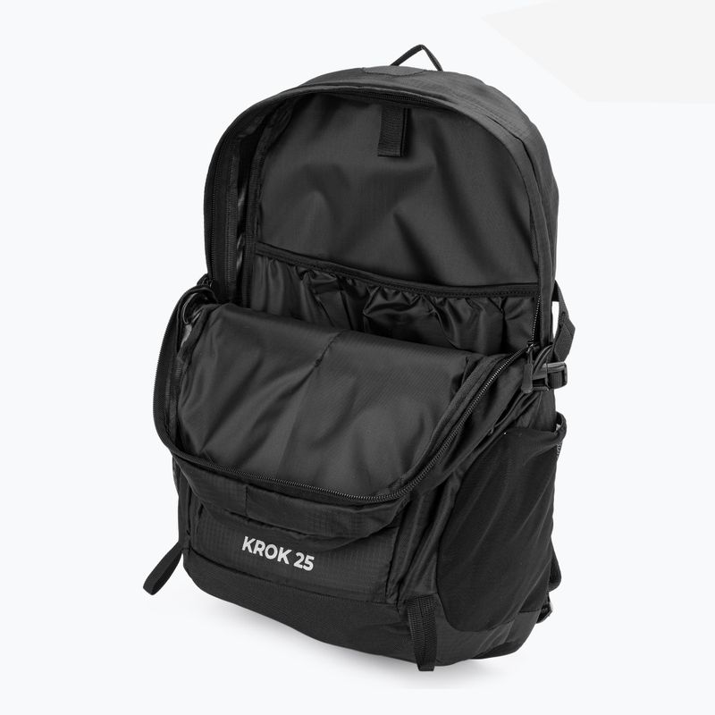 Turistický batoh KADVA vrecko na laptop 25 l čierny 7