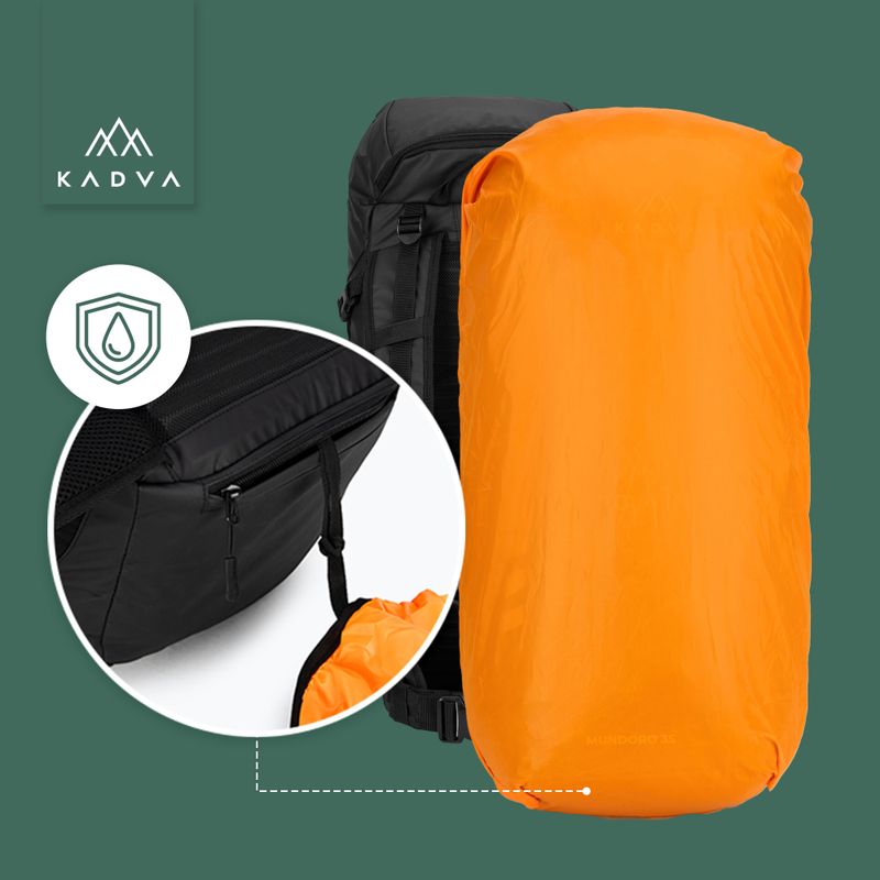 Turistický batoh KADVA Mundoro 35 l čierny 18