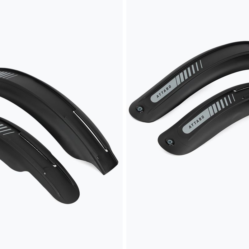 ATTABO EASE 16" blatníky na bicykel čierne 7