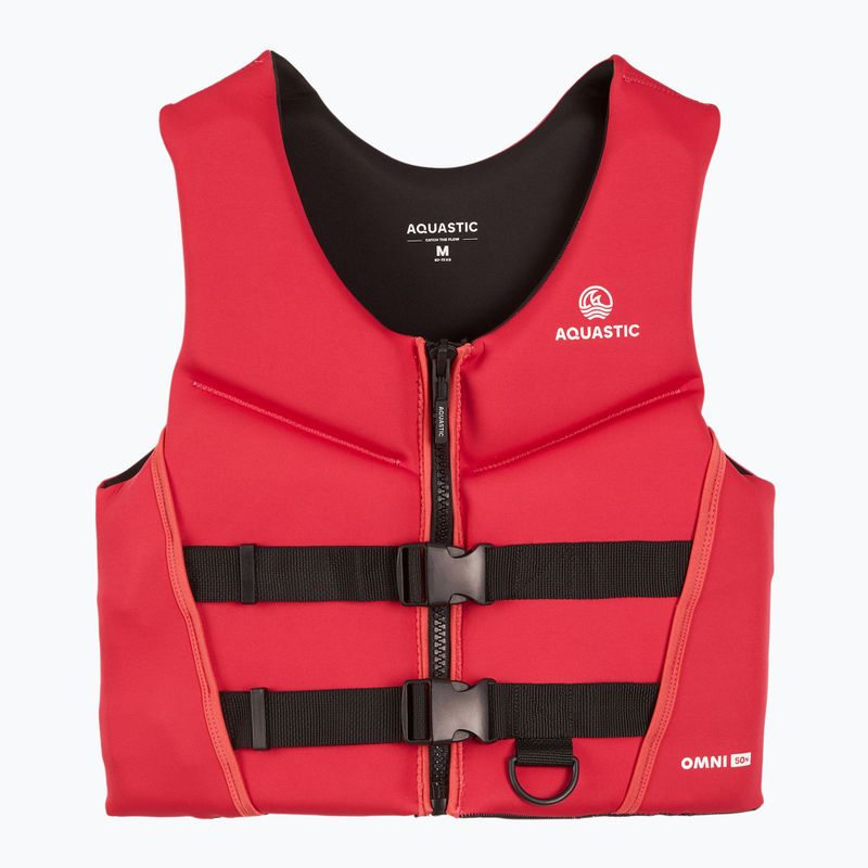Bezpečnostná vesta AQUASTIC Omni 50N pink