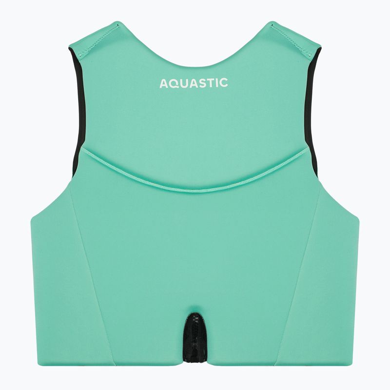 Bezpečnostná vesta AQUASTIC Omni 50N turquoise 2