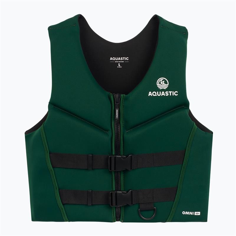 Bezpečnostná vesta AQUASTIC Omni 50N green