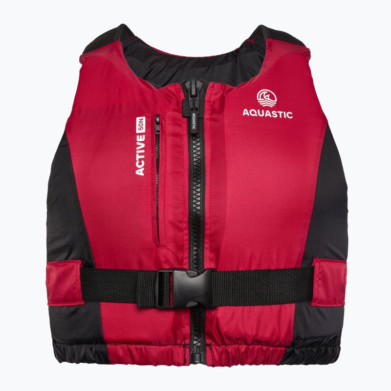AQUASTIC Active 50N červená bezpečnostná vesta