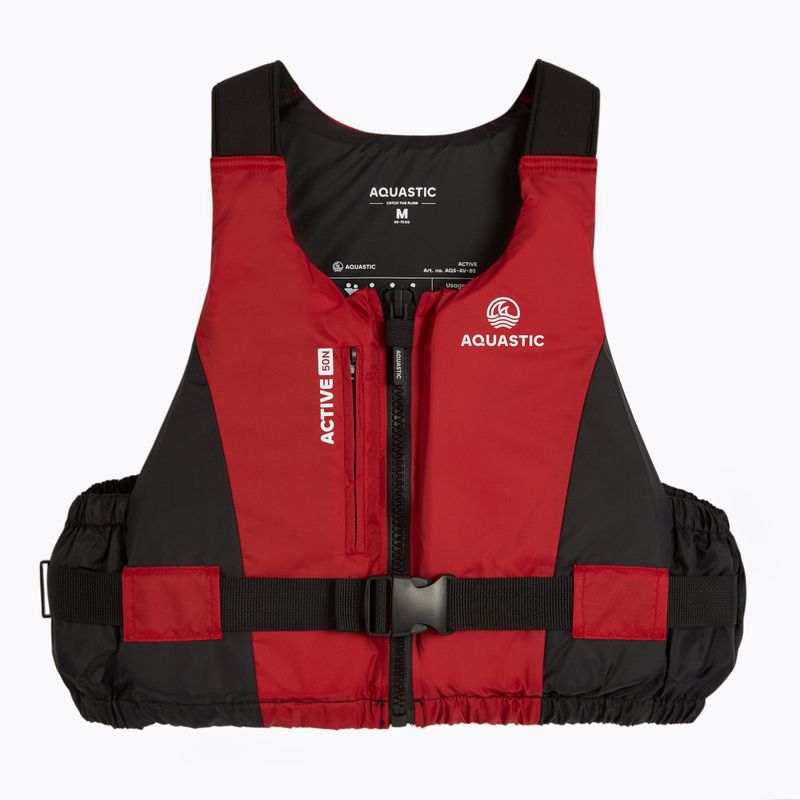 AQUASTIC Active 50N červená bezpečnostná vesta