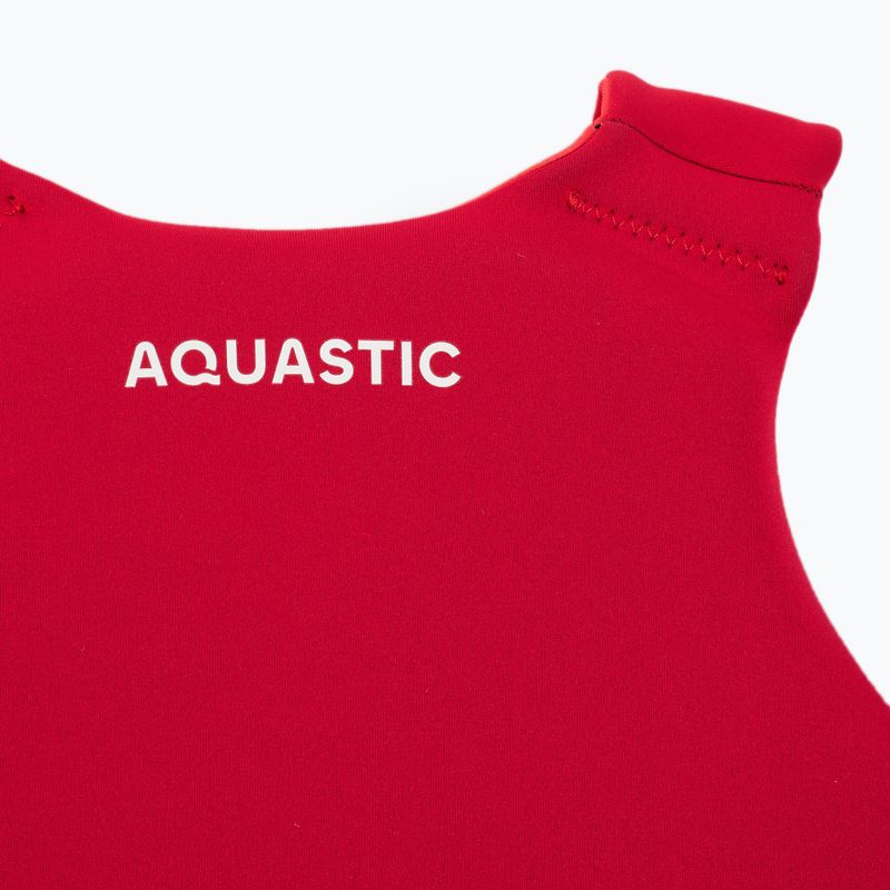 Detská plávacia vesta AQUASTIC Youth 50N Red 5