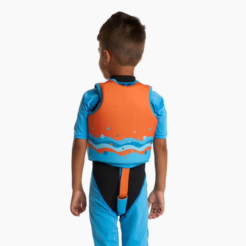 Detská bezpečnostná vesta AQUASTIC Junior orange 3
