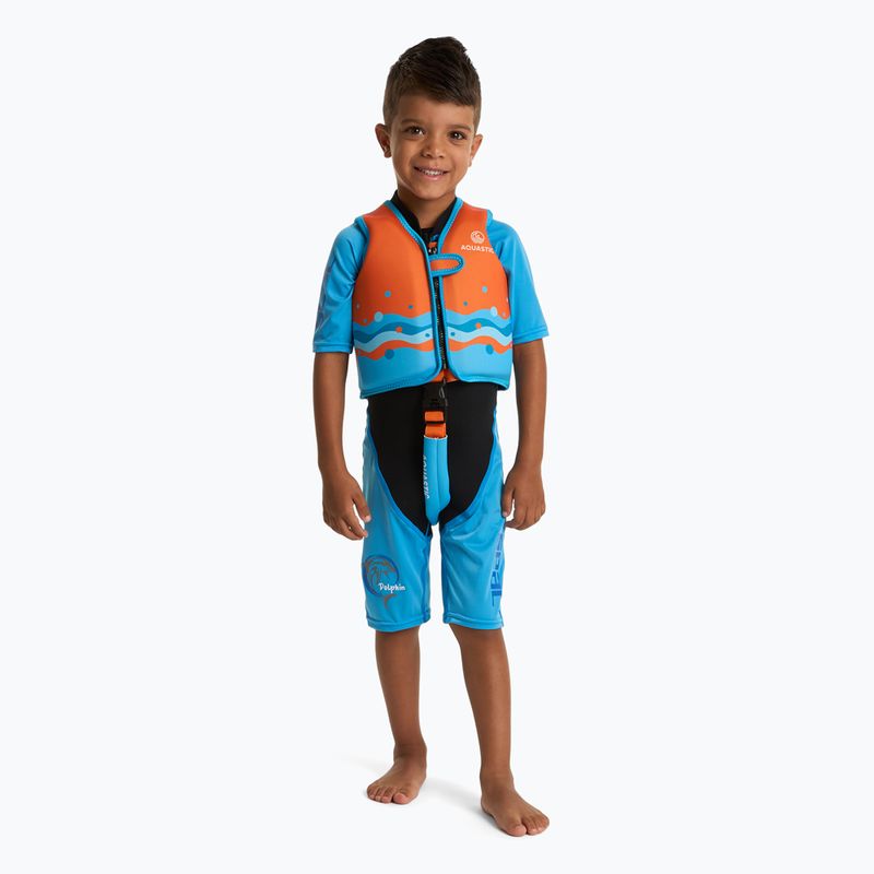 Detská bezpečnostná vesta AQUASTIC Junior orange 4