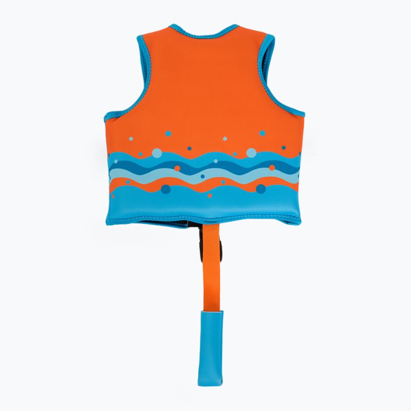 Detská bezpečnostná vesta AQUASTIC Junior orange 2