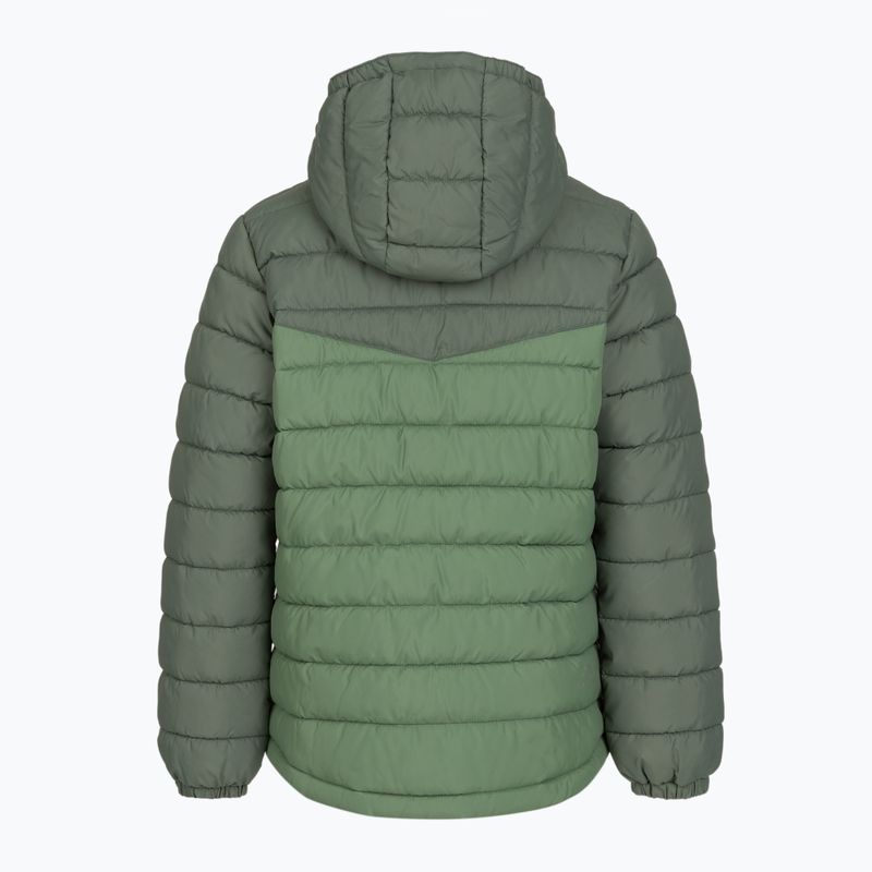 Detská zateplená bunda KADVA Snoway JRG zelená 9